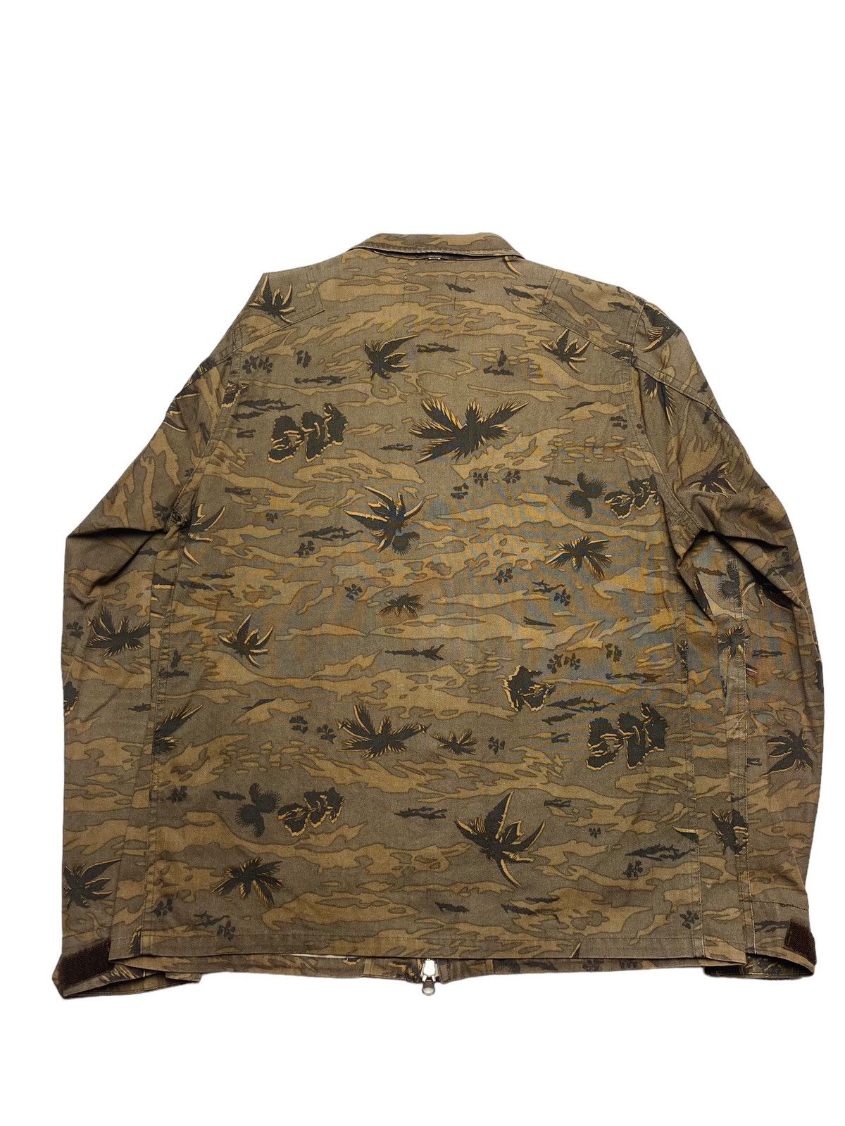 If Six Was Nine 2000s Whiz Limited - Ocean Camo Shirt Jacket Size US M / EU 48-50 / 2 - 2 Thumbnail