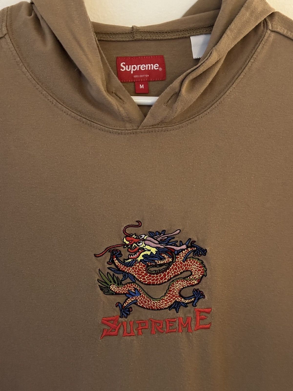 Supreme Supreme Dragon Hooded L/S Top Tee Size US M / EU 48-50 / 2 - 2 Thumbnail