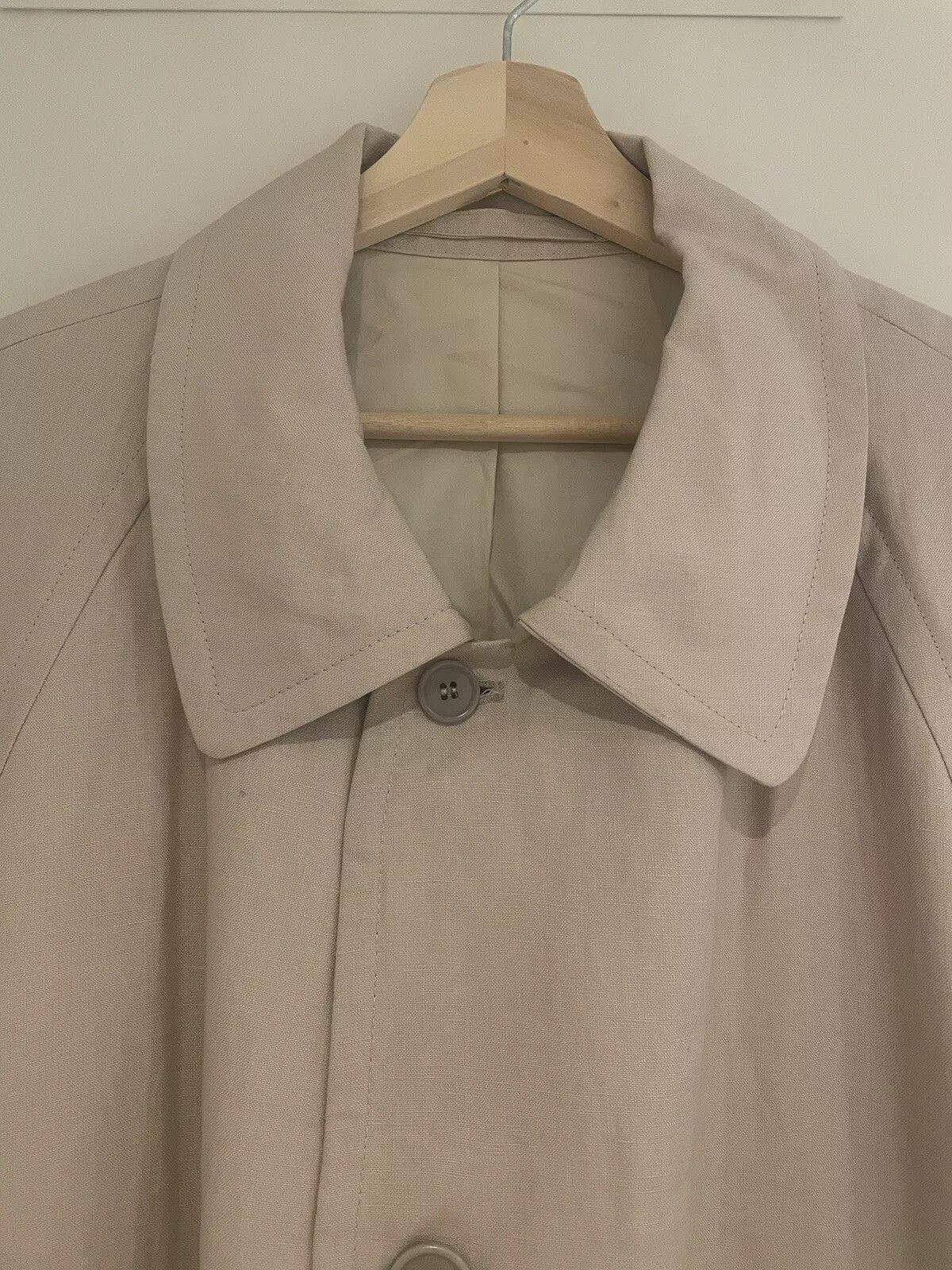 Hed Mayner Linen Trench Coat Size US S / EU 44-46 / 1 - 3 Thumbnail