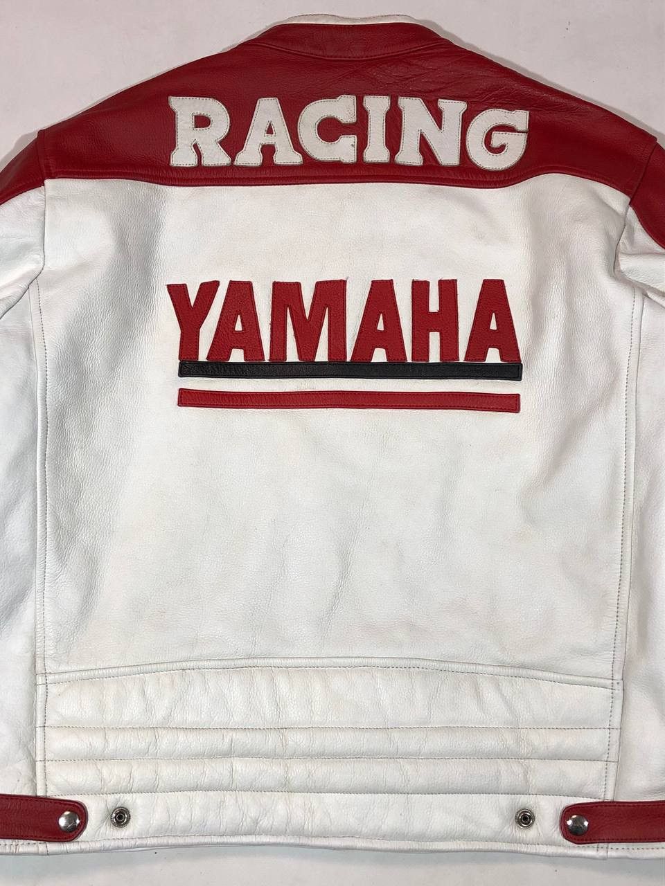 Yamaha Yamaha Moto Vintage Leather Racing Jacket Size US XL / EU 56 / 4 - 12 Thumbnail