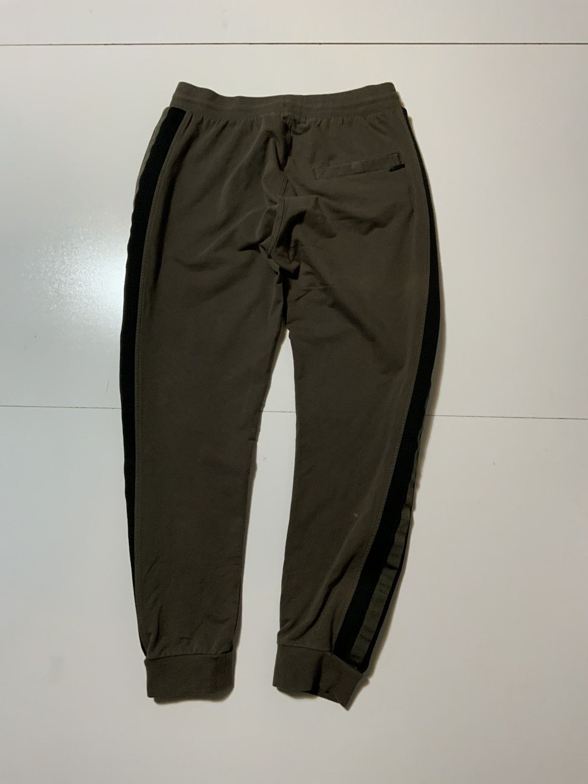 Antony Morato Antony Morato Olive Striped Slim Jogger Track Sweat Pants Size US 34 / EU 50 - 3 Thumbnail