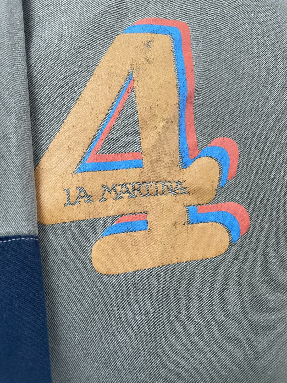 La Martina Vintage La Martina Khaki Long Sleeve Shirt Button Up Size US S / EU 44-46 / 1 - 9 Thumbnail