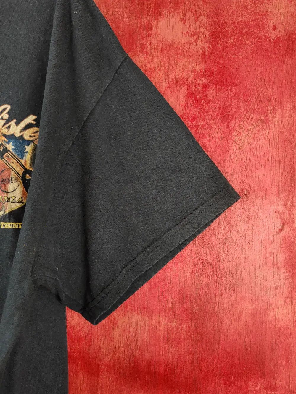Indian Motorcycle Hollister outlaw thunder california Blue T-shirts #S2289 Size US XL / EU 56 / 4 - 13 Thumbnail