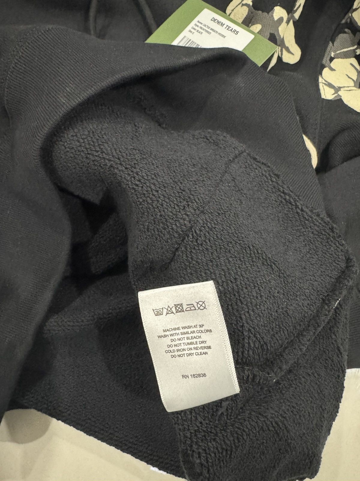 Cactus Plant Flea Market × DENIM TEARS CPFM x Denim Tears Black Hoodie Size S Size US S / EU 44-46 / 1 - 7 Thumbnail