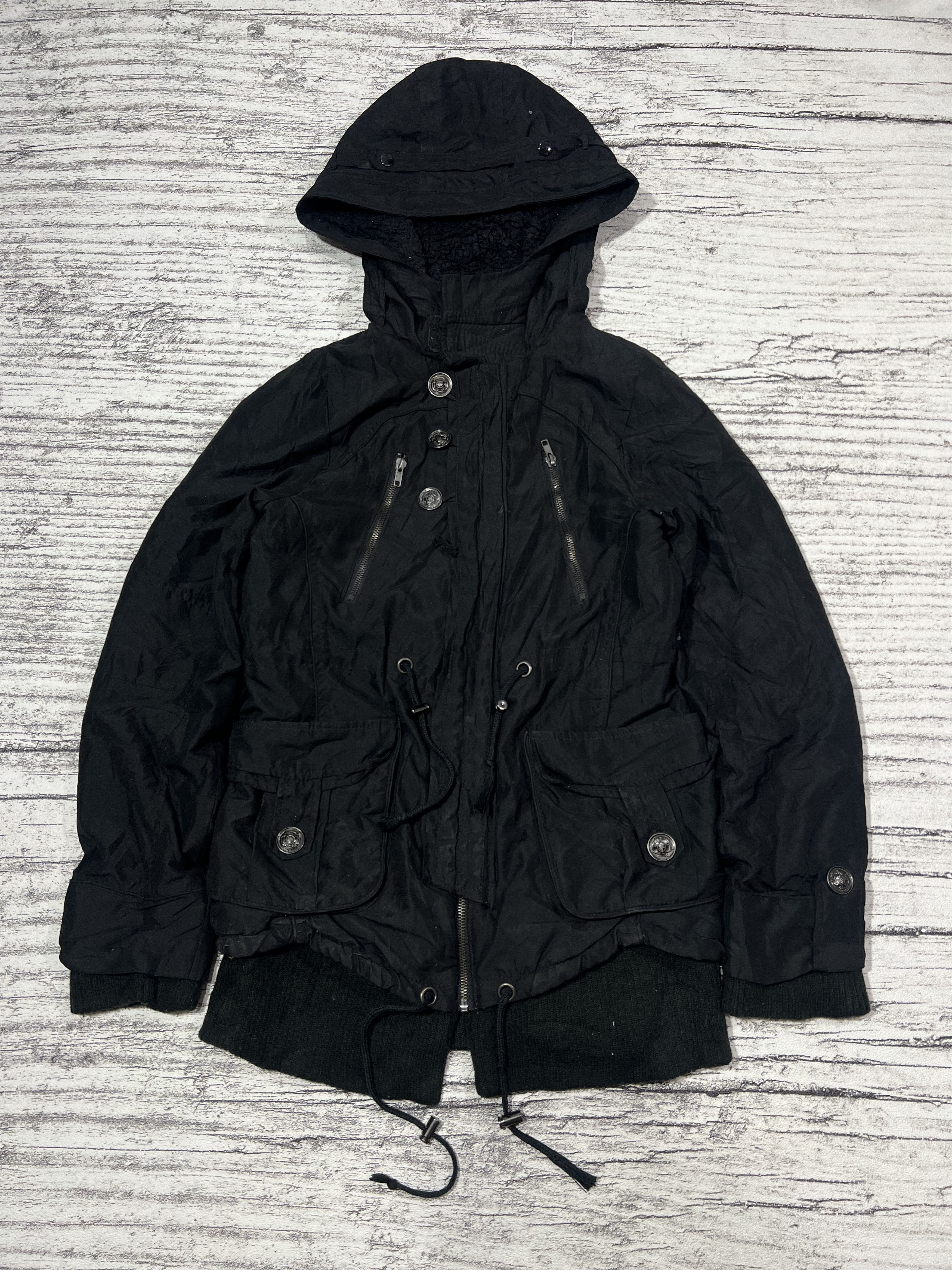 Japanese Brand 2000s Archival Bondage Suspender Fleece Hodded y2k Lgb Ifsix Size US S / EU 44-46 / 1 - 1 Thumbnail