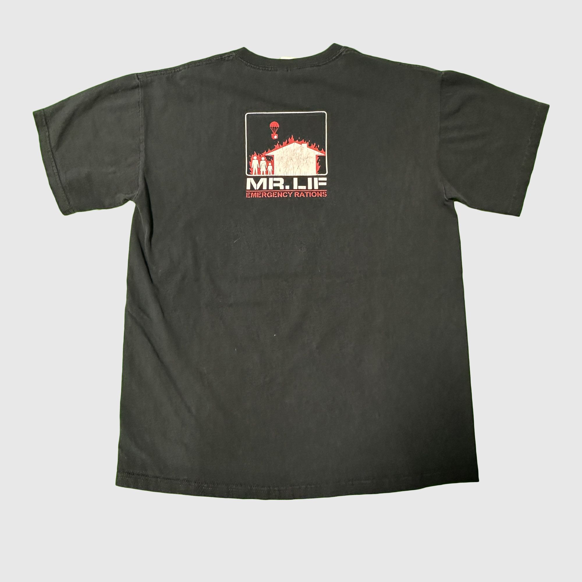 Gildan Vintage Mr. Lif Emergency Rations Graphic T-Shirt Size Medium Size US M / EU 48-50 / 2 - 4 Thumbnail