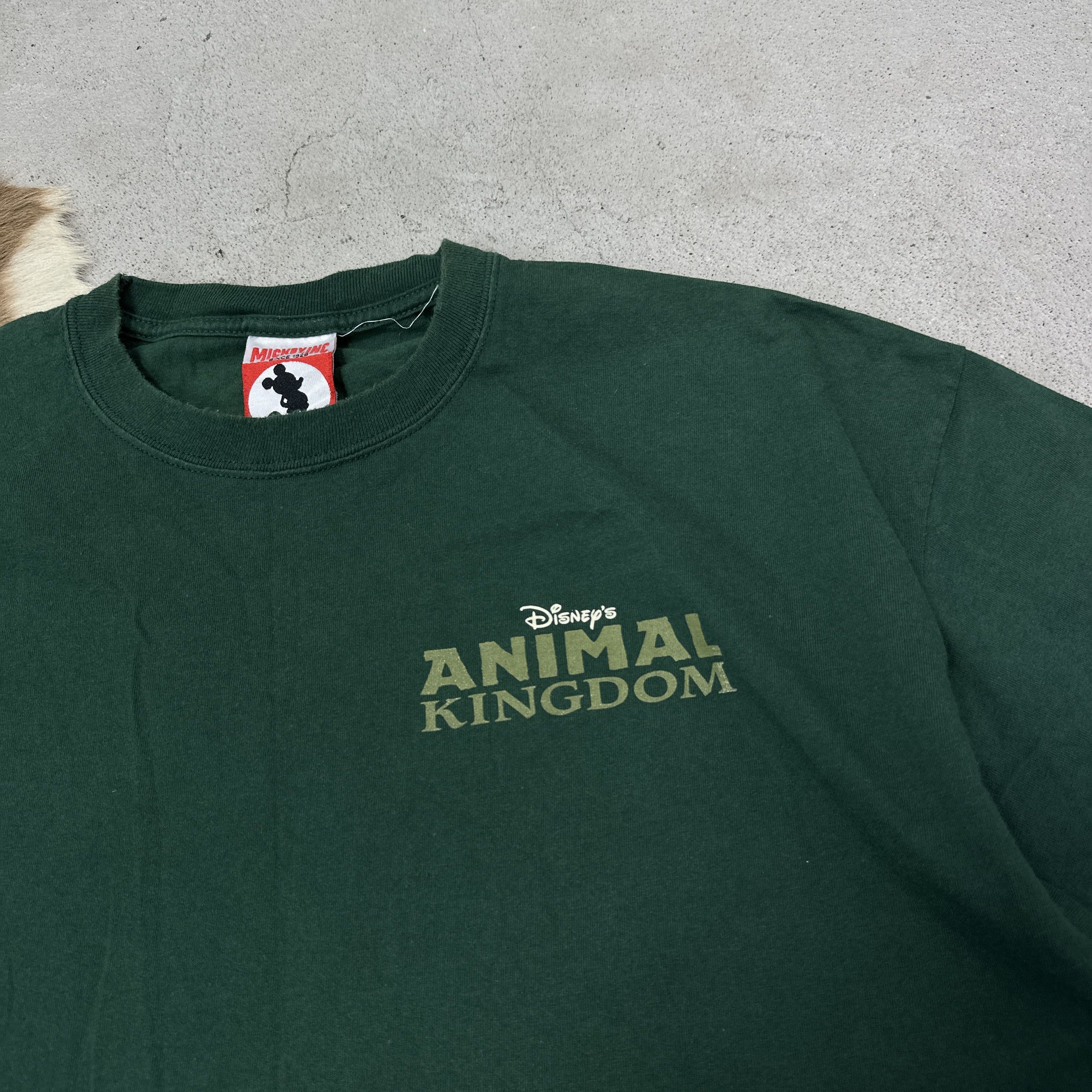 Disney Vintage Streetwear Disney Animal Kingdom T-shirt 00s Size US L / EU 52-54 / 3 - 2 Thumbnail
