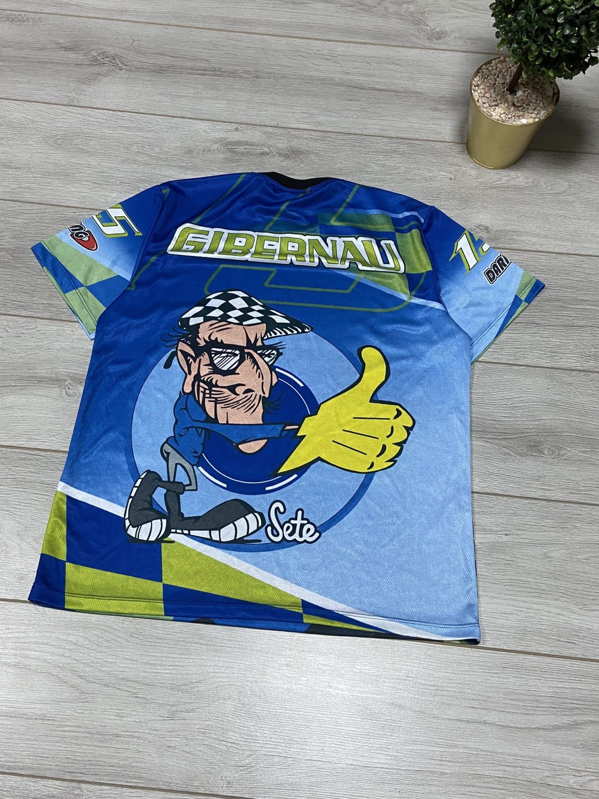 Honda Daring over print racing moto gibernau tee Size US L / EU 52-54 / 3 - 7 Thumbnail