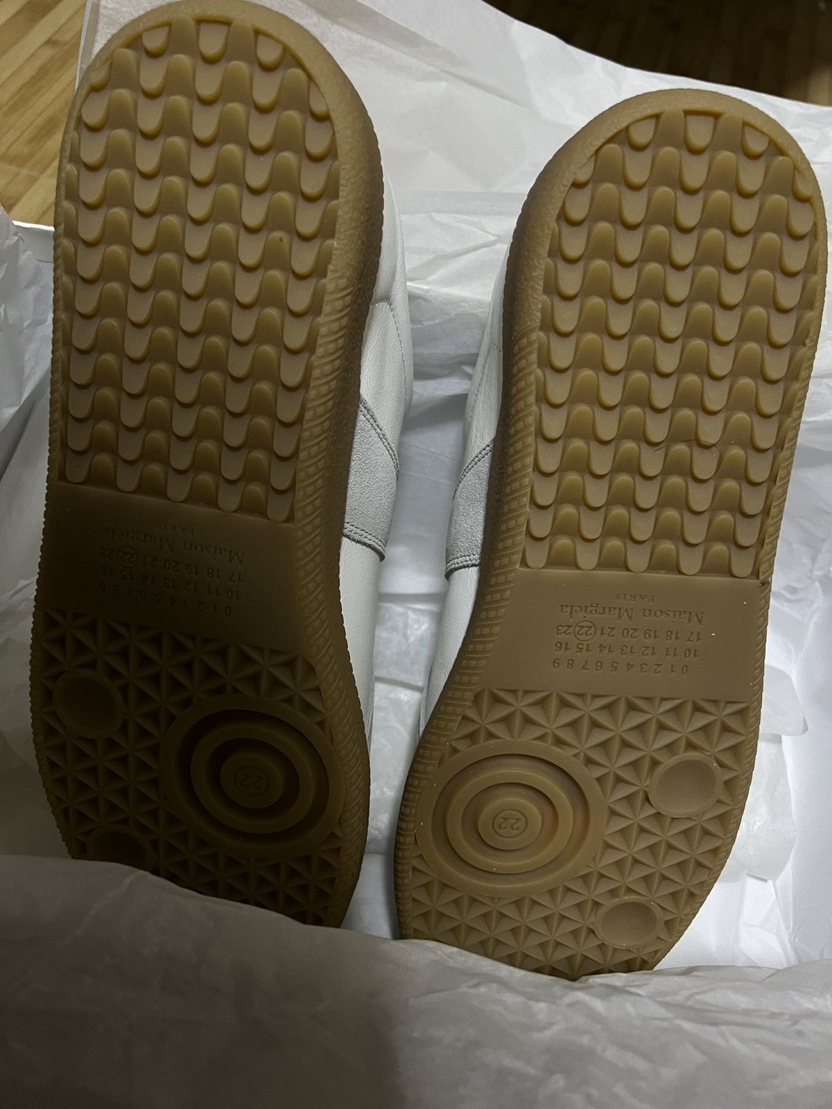 Maison Margiela Maison Margiela Replica OG White GAT Germna Army Trainer Size US 7.5 / EU 40-41 - 5 Thumbnail