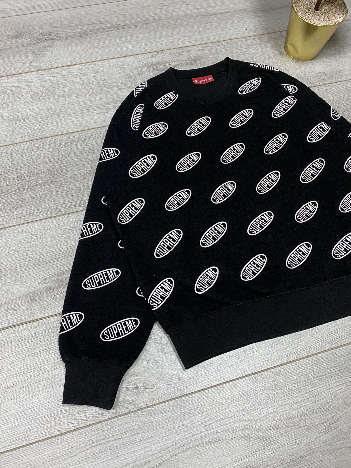 Supreme Supreme reversible sweatshirt monogram Size US S / EU 44-46 / 1 - 3 Thumbnail