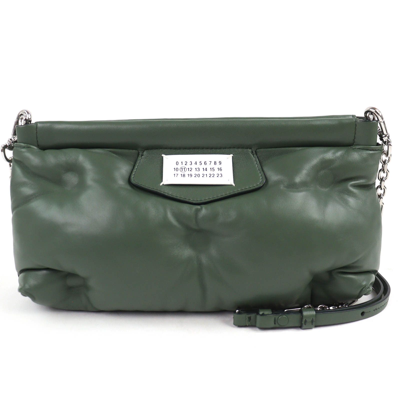 Maison Margiela Maison Margiela Maison Margiela Glam Slam Lamb Leather Shoulder Bag Leather Shoulder Bag S56WF0160 DUTY FREE for USA Size ONE SIZE - 1 Thumbnail