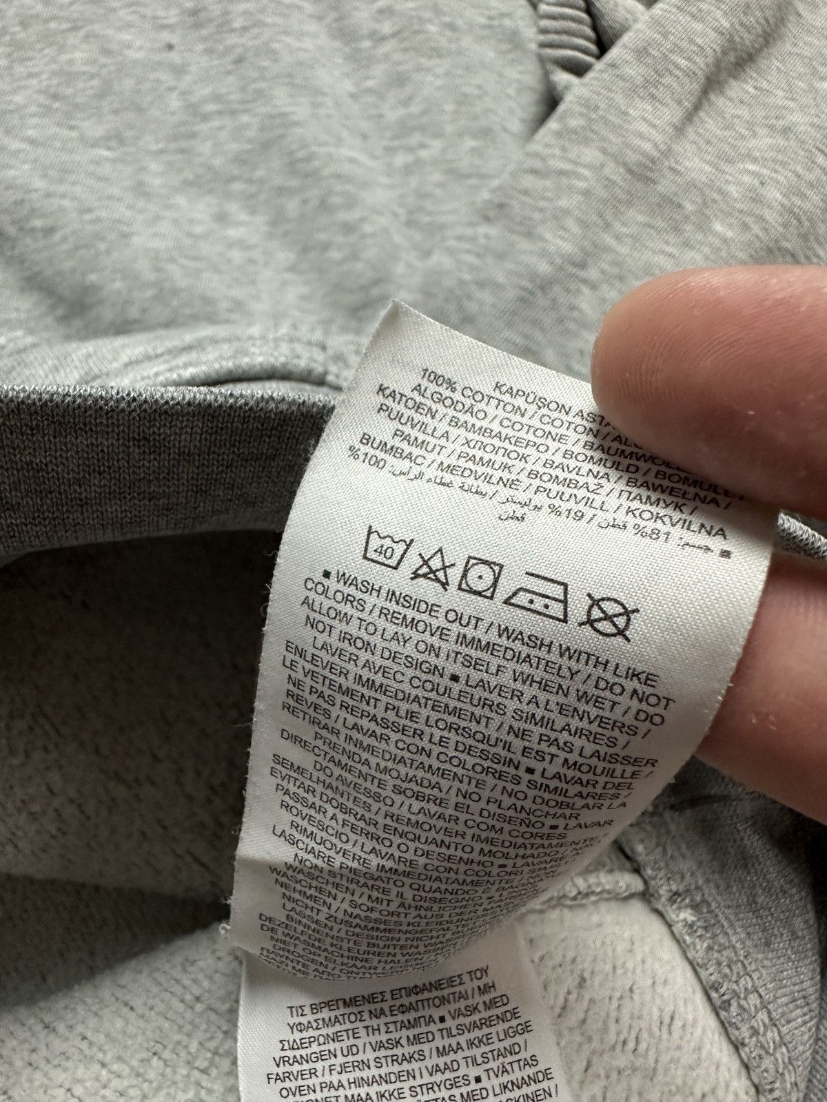 Nike Vintage Hoodie Nike small Logo Swoosh y2k USA 00s Hype Boxy Size US L / EU 52-54 / 3 - 9 Thumbnail