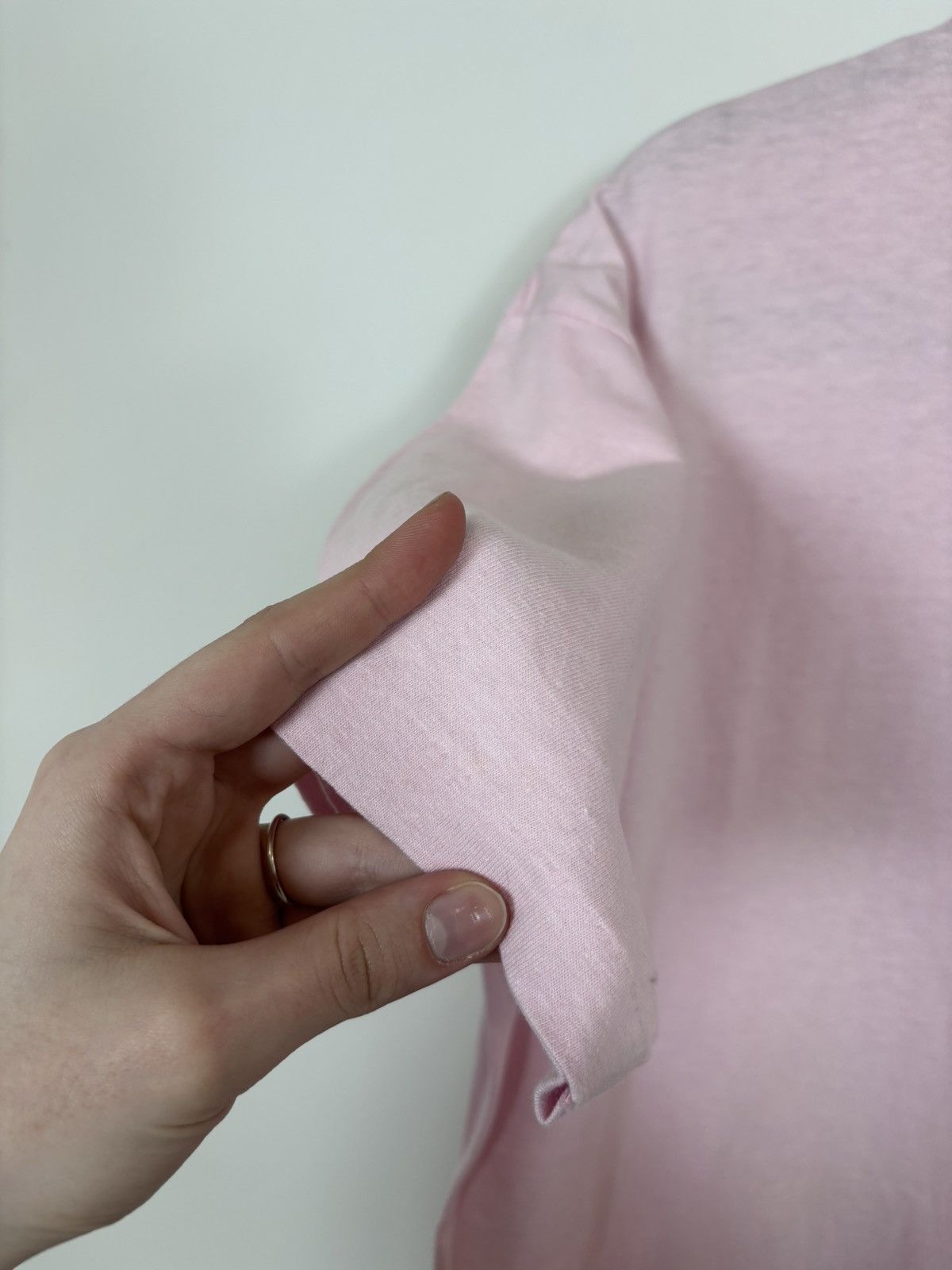 Vintage Vintage 1990s Palm Beach USA Big Graphic Pink T-Shirt Tee Size US L / EU 52-54 / 3 - 17 Thumbnail