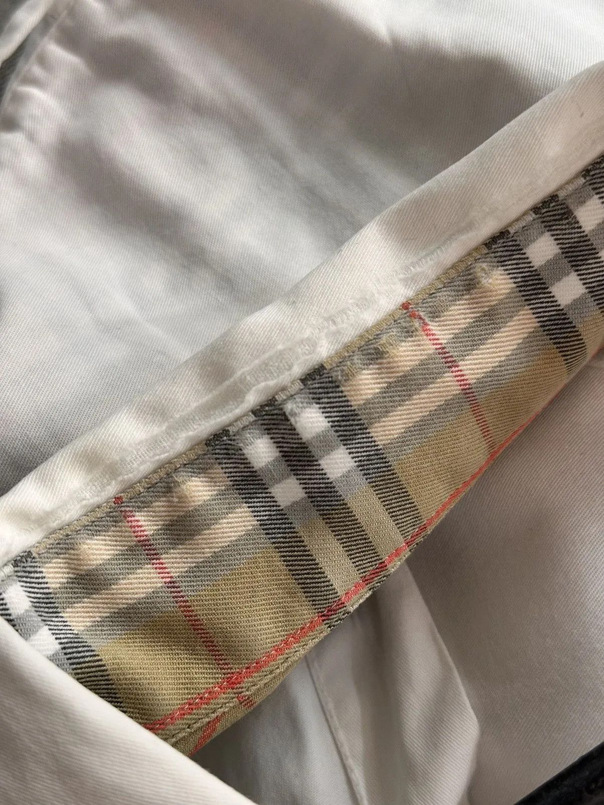 Burberry Prorsum Shirt White Avantgarde Luxury Burberrys Crew Neck Prada Y2K Size US M / EU 48-50 / 2 - 17 Thumbnail