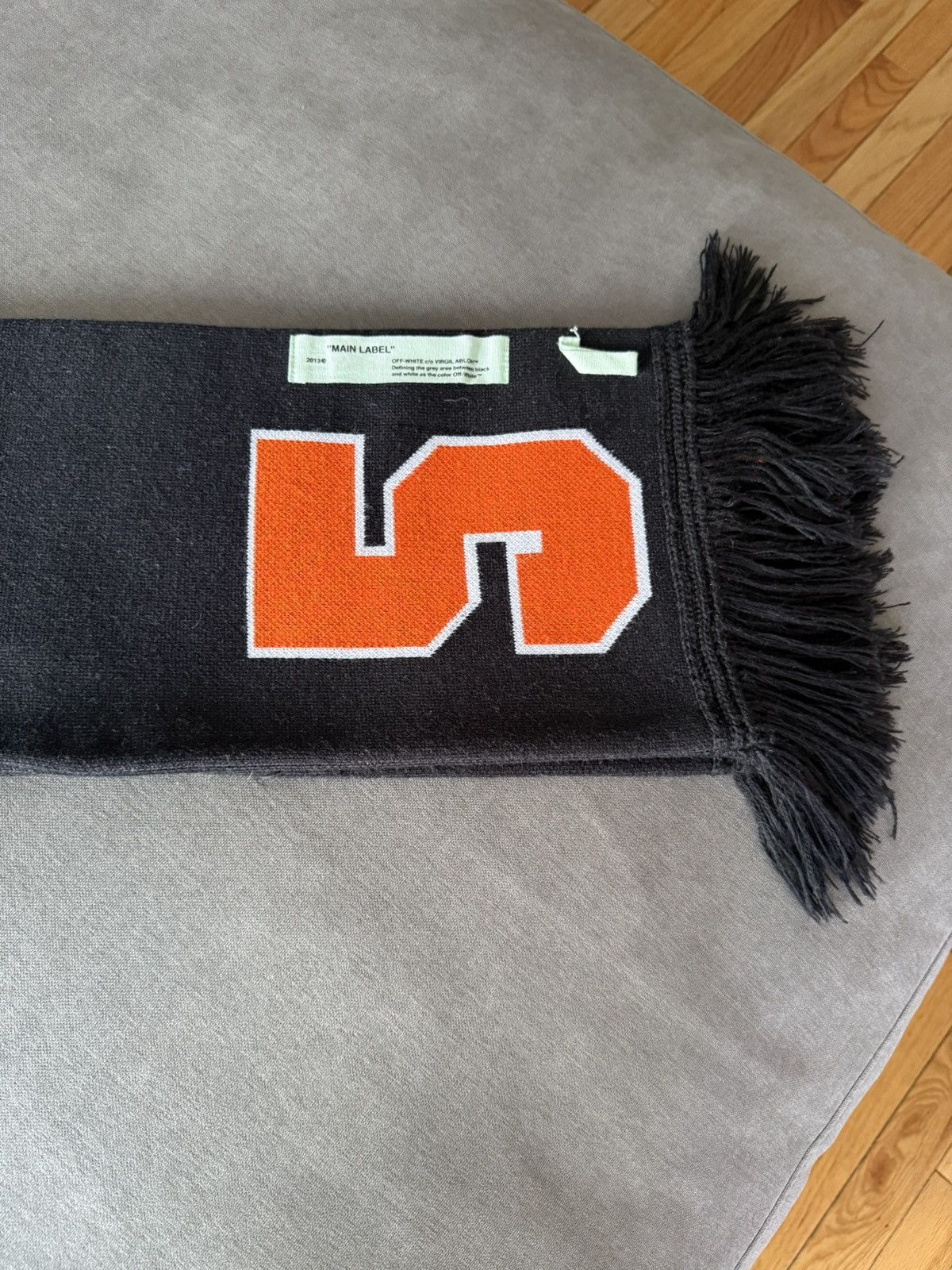 Off-White OFF-WHITE Diagonal Big Logo Scarf Size ONE SIZE - 14 Thumbnail