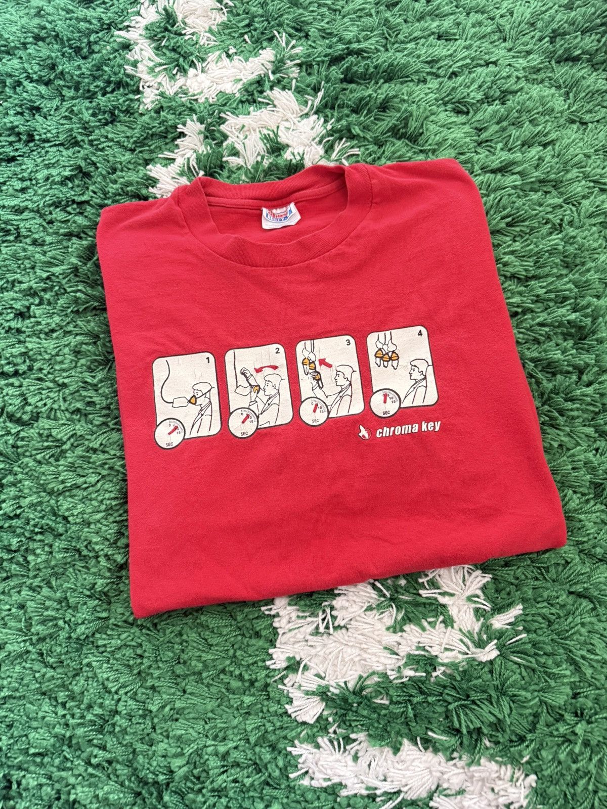 Chroma key Band tee