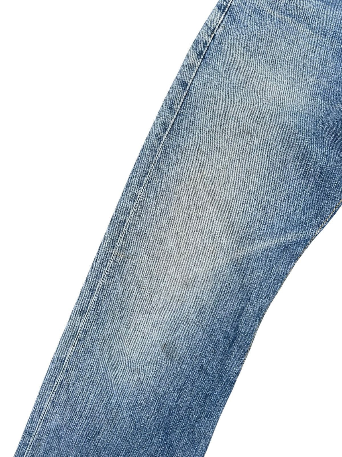 Kapital Vintage Levis Big E Selvedge Distressed Repair Denim Jeans Size US 31 - 5 Thumbnail
