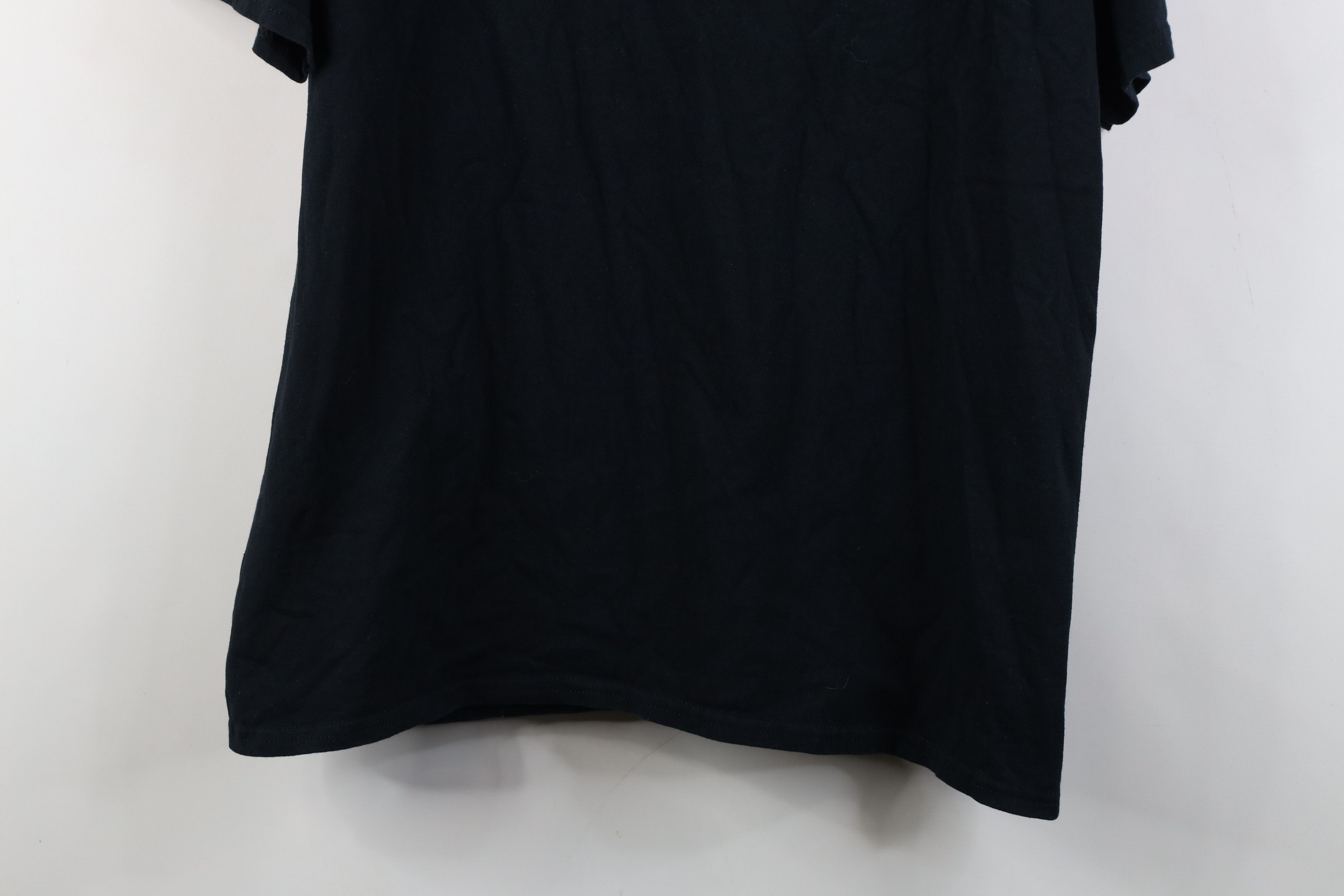 Vintage Vintage 90s Y2K Streetwear Short Sleeve T-Shirt Black Cotton Size US L / EU 52-54 / 3 - 3 Thumbnail