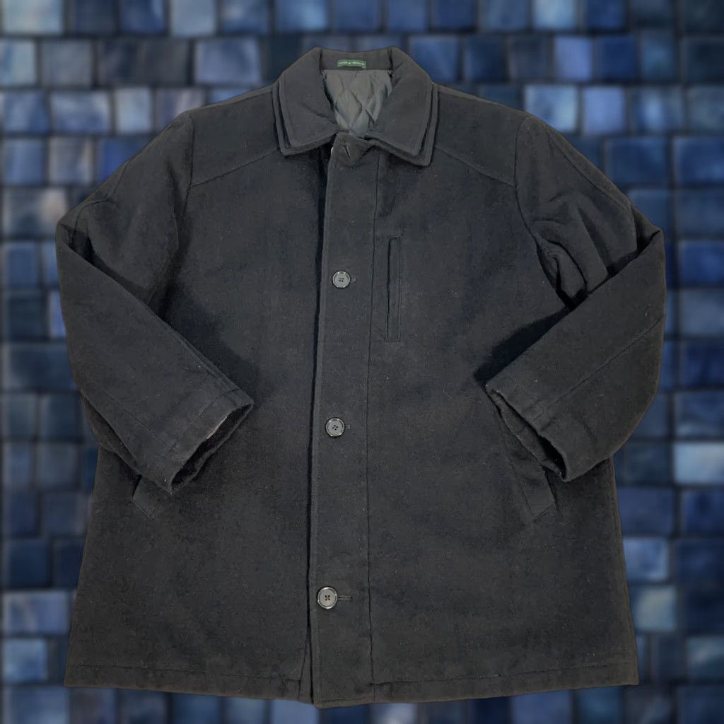 Ralph Lauren VINTAGE Lauren Ralph Lauren Jacket Mens 46R Black Wool Quilted Lined Drawstring Daywear Accessories Womens? Size US S / EU 44-46 / 1 - 1 Thumbnail