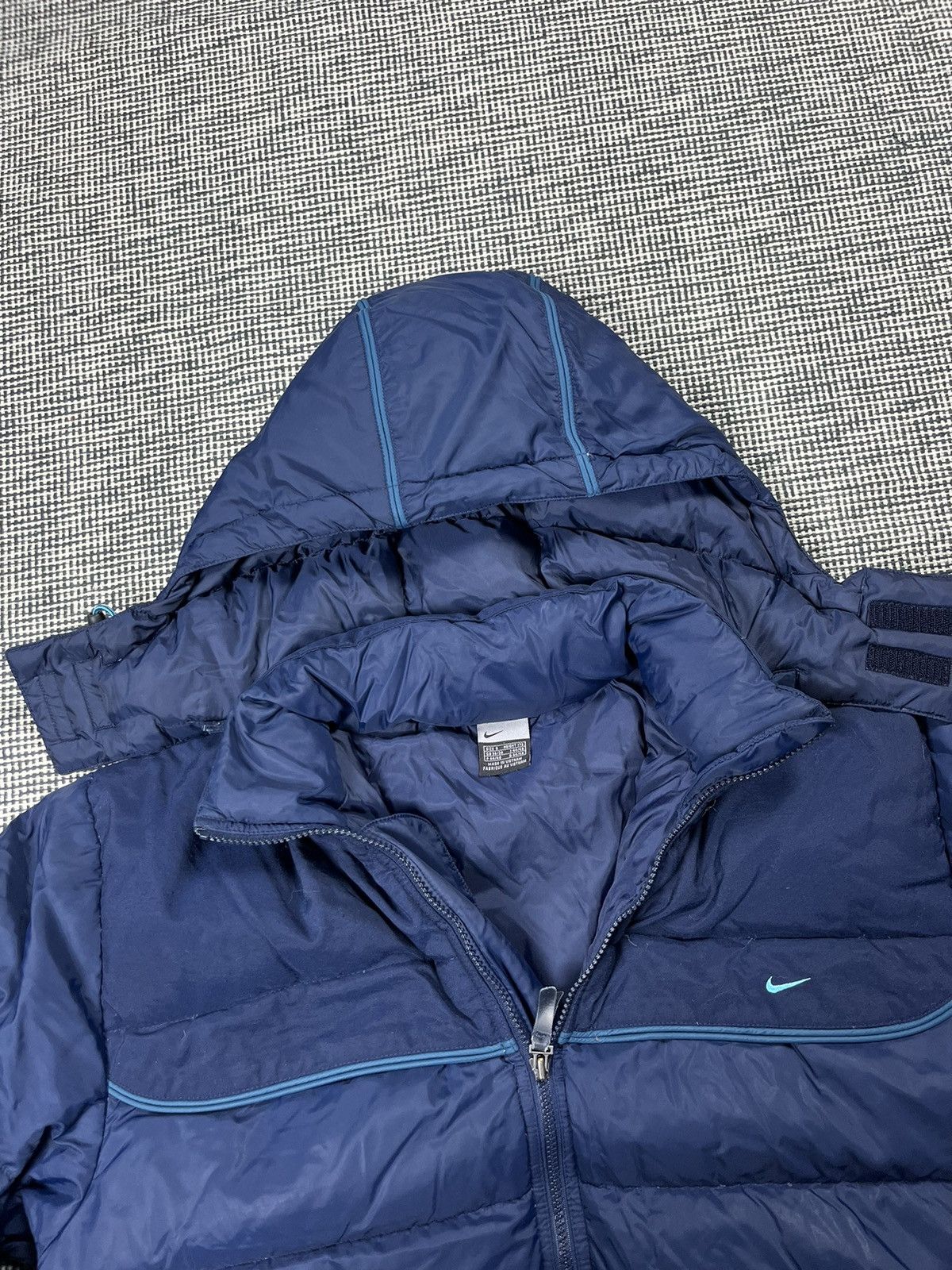 Nike × Vintage ➕ vintage y2k Nike down balaclava bomber jacket Size US S / EU 44-46 / 1 - 3 Thumbnail