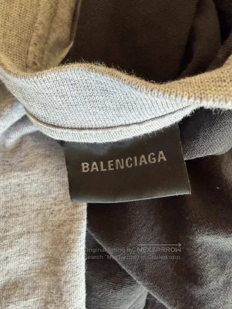 Balenciaga Balenciaga Shoulder-to-shoulder color-block signature prin Size US L / EU 52-54 / 3 - 3 Thumbnail
