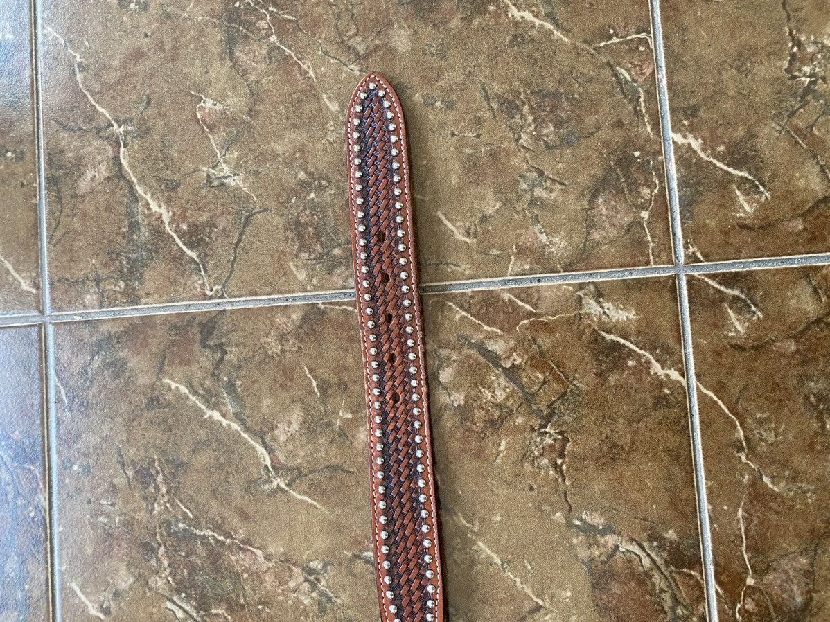 Cowboy Equipment Vintage 90s Cowboy Belt Metal Punk Rock Emo Goth Belt Japan Size ONE SIZE - 5 Thumbnail