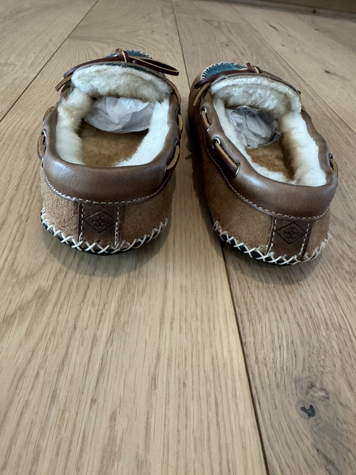 Quoddy Quoddy Fireside Slippers - Green Plaid Size US 8 / IT 38 - 2 Thumbnail
