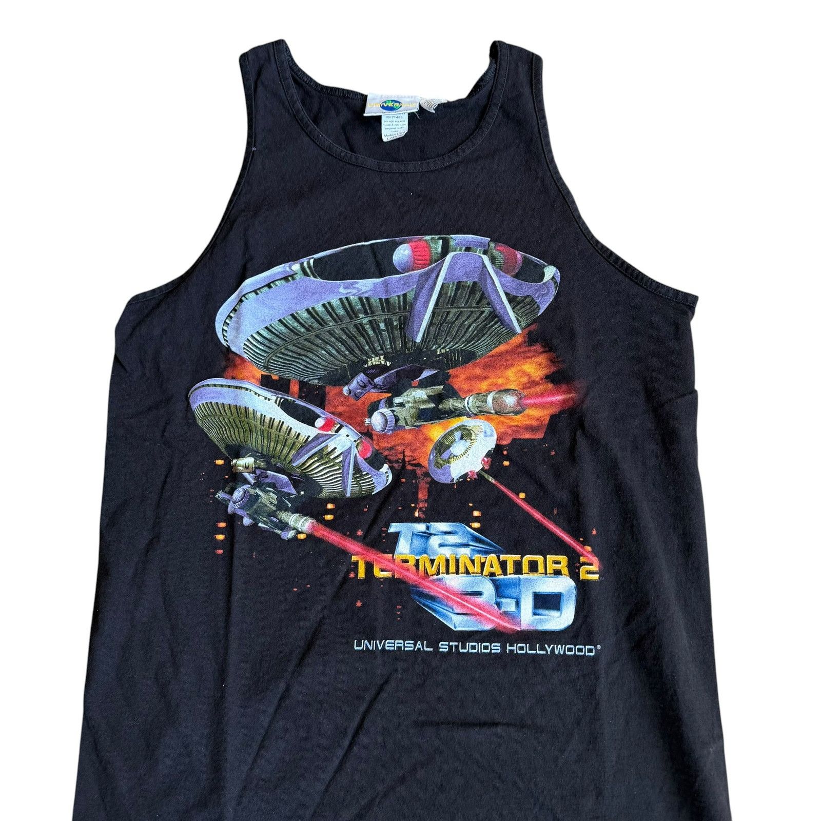 Universal Studios Vintage Terminator T2 3D Universal Studios Tank Top Large Size US L / EU 52-54 / 3 - 2 Thumbnail