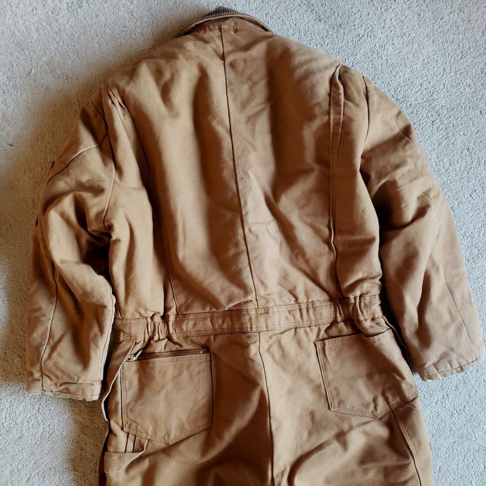 Walls Walls Insulated Coveralls Mens 44 Short Premium 12/8 Brown D Size US 44 / EU 60 - 8 Thumbnail