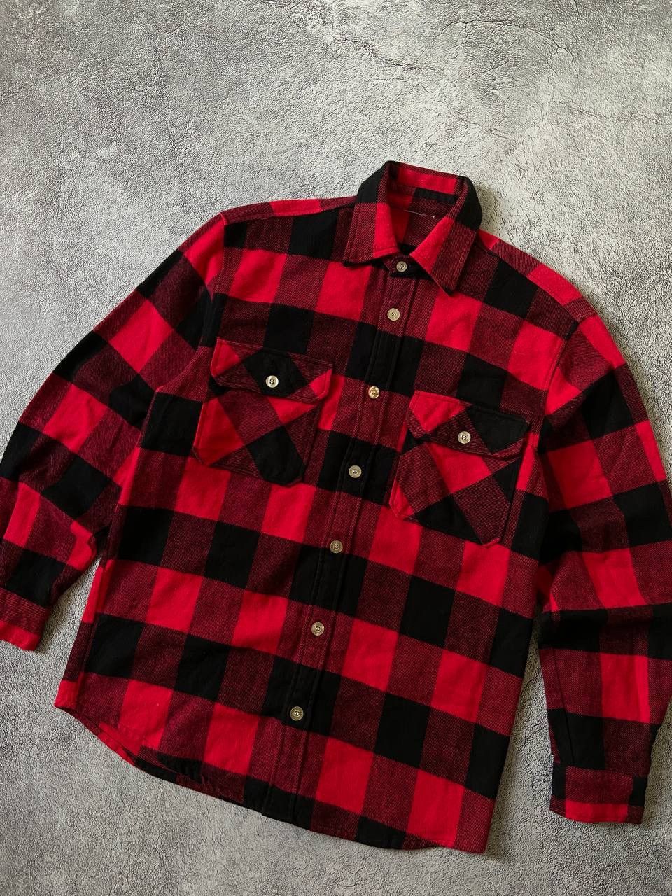 Anti Social Social Club Anti Social Social Club Button Up Flannel Red Size US S / EU 44-46 / 1 - 4 Thumbnail
