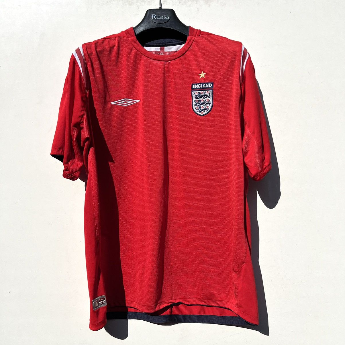 Umbro England jersey umbro vintage Size US XL / EU 56 / 4 - 1 Thumbnail