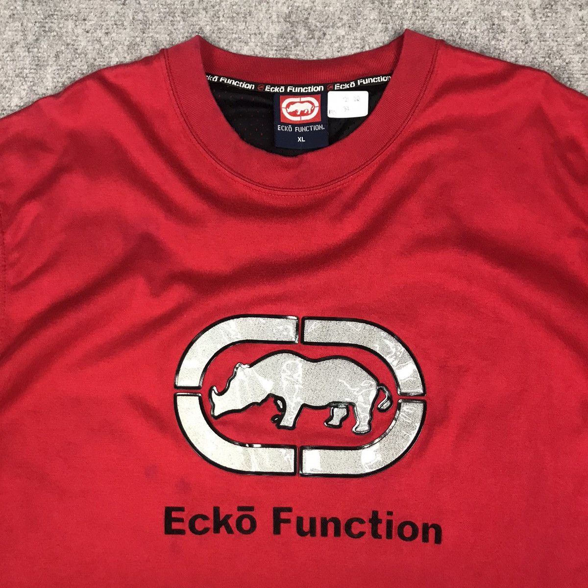 Ecko Unltd. ECKO FUNCTION BIG LOGO TSHIRT FADED TSHIRT Size US XL / EU 56 / 4 - 2 Thumbnail