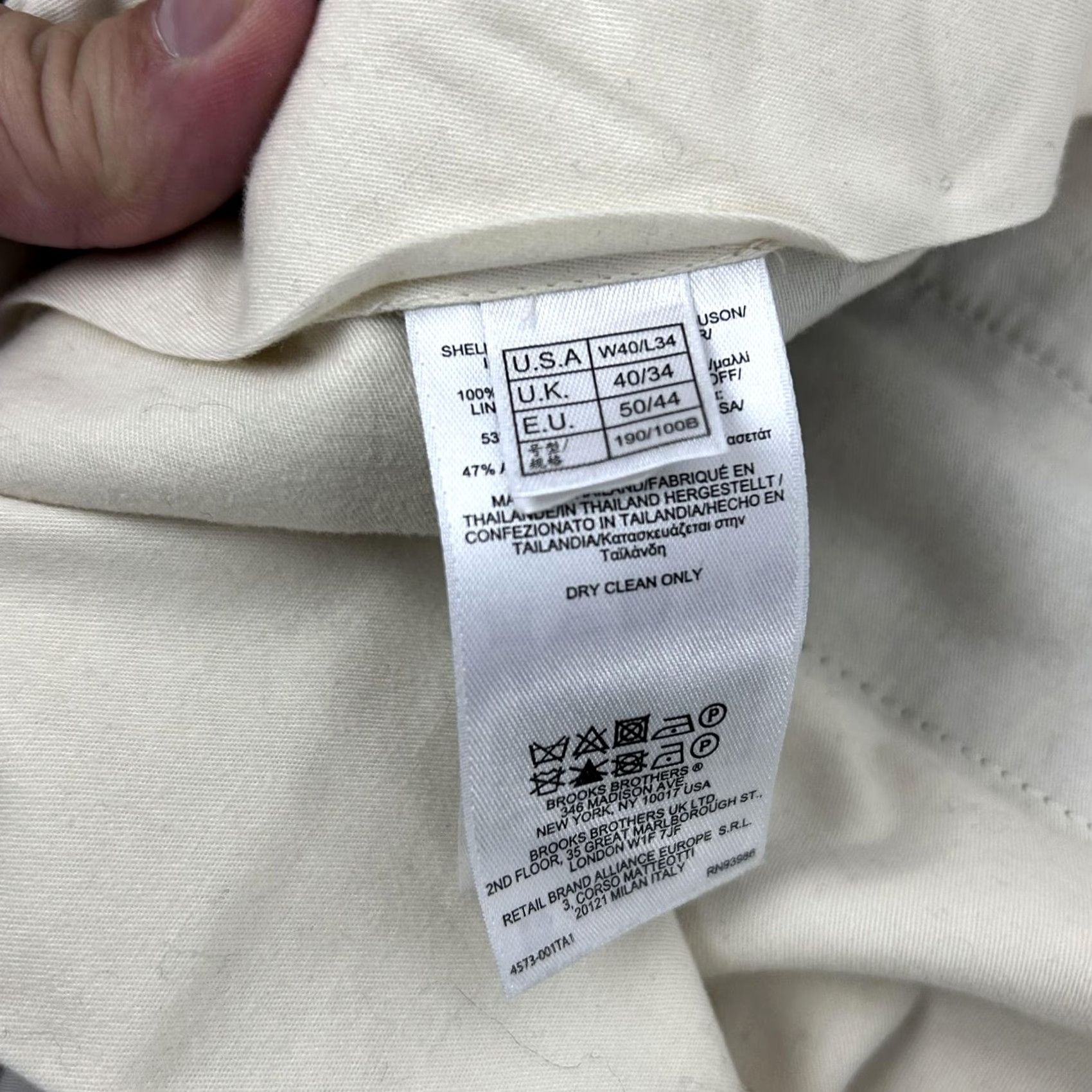Brooks Brothers Brooks Brothers 1818 Madison Dress Pants Mens 38x29 Brown Wool Cuffed Flat Front Pockets Straight Leg Bagged Trousers Size US 38 / EU 54 - 5 Thumbnail