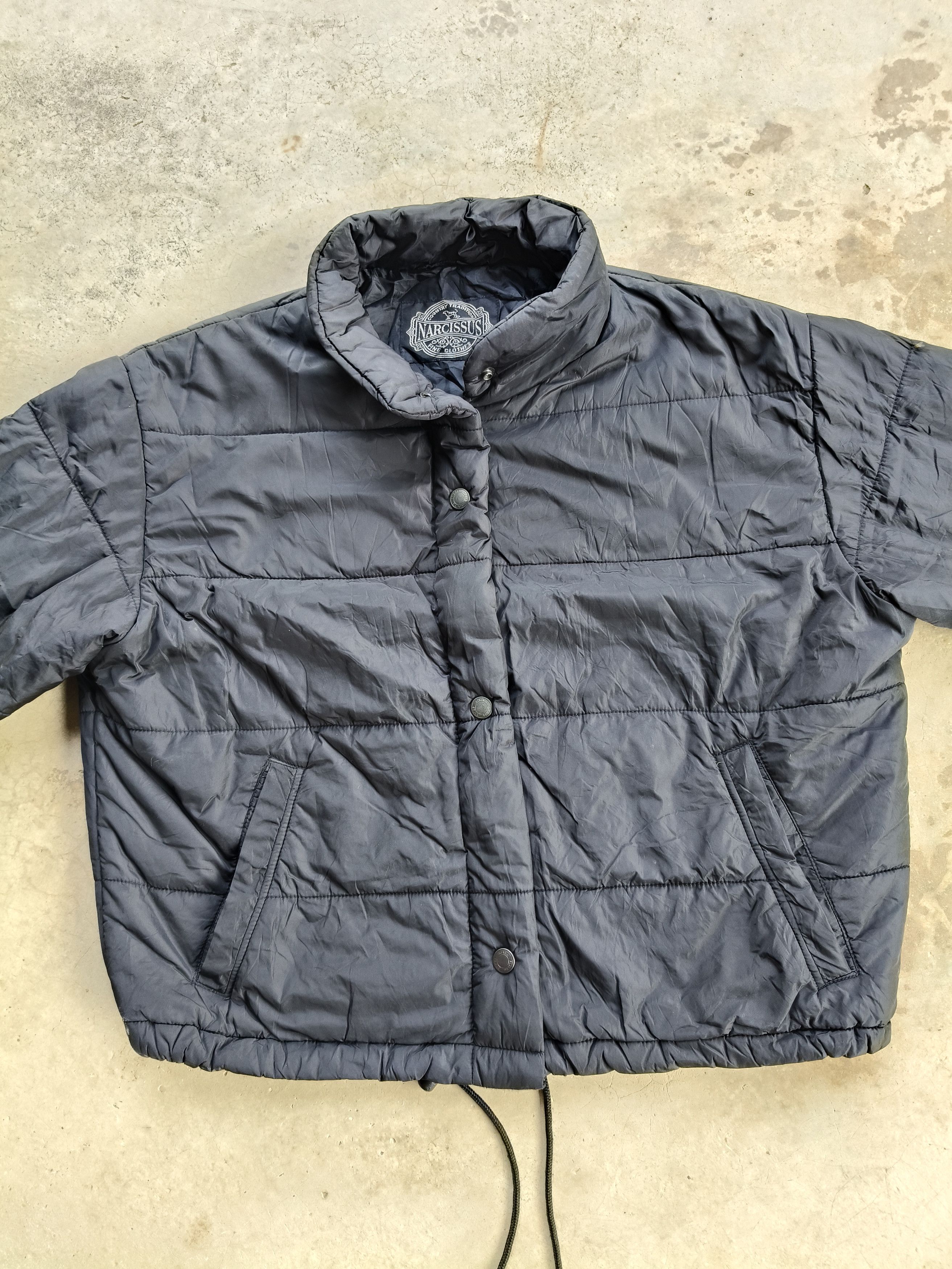 Japanese Brand Vintage Narcissus cropped Down Jacket Size L / US 10 / IT 46 - 5 Thumbnail