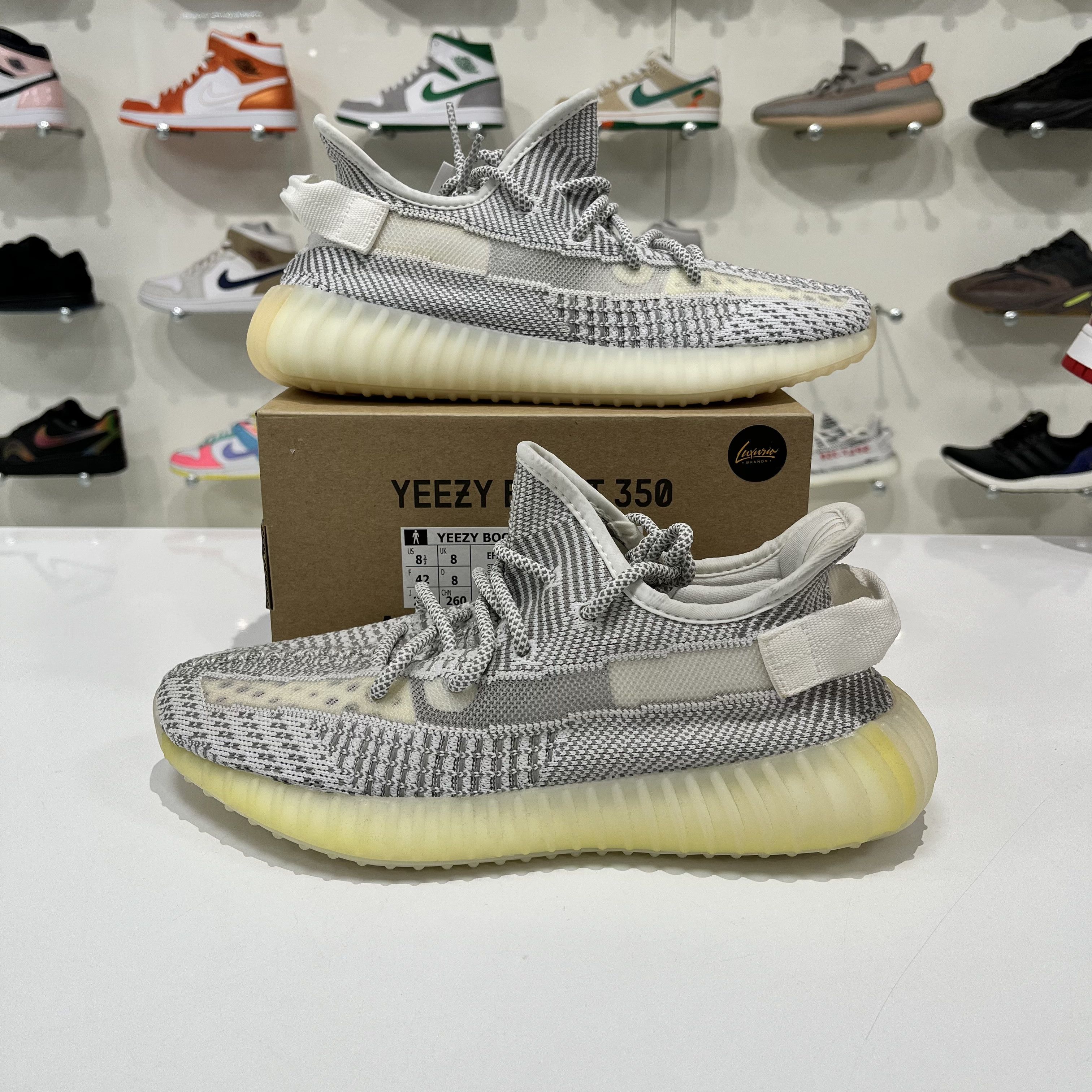 Adidas Adidas Yeezy Boost 350 V2 Static (Non-Reflective) Size US 8.5 / EU 41-42 - 1 Thumbnail