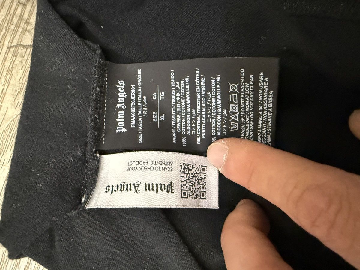 Palm Angels Palm angels script tee Size US XL / EU 56 / 4 - 3 Thumbnail