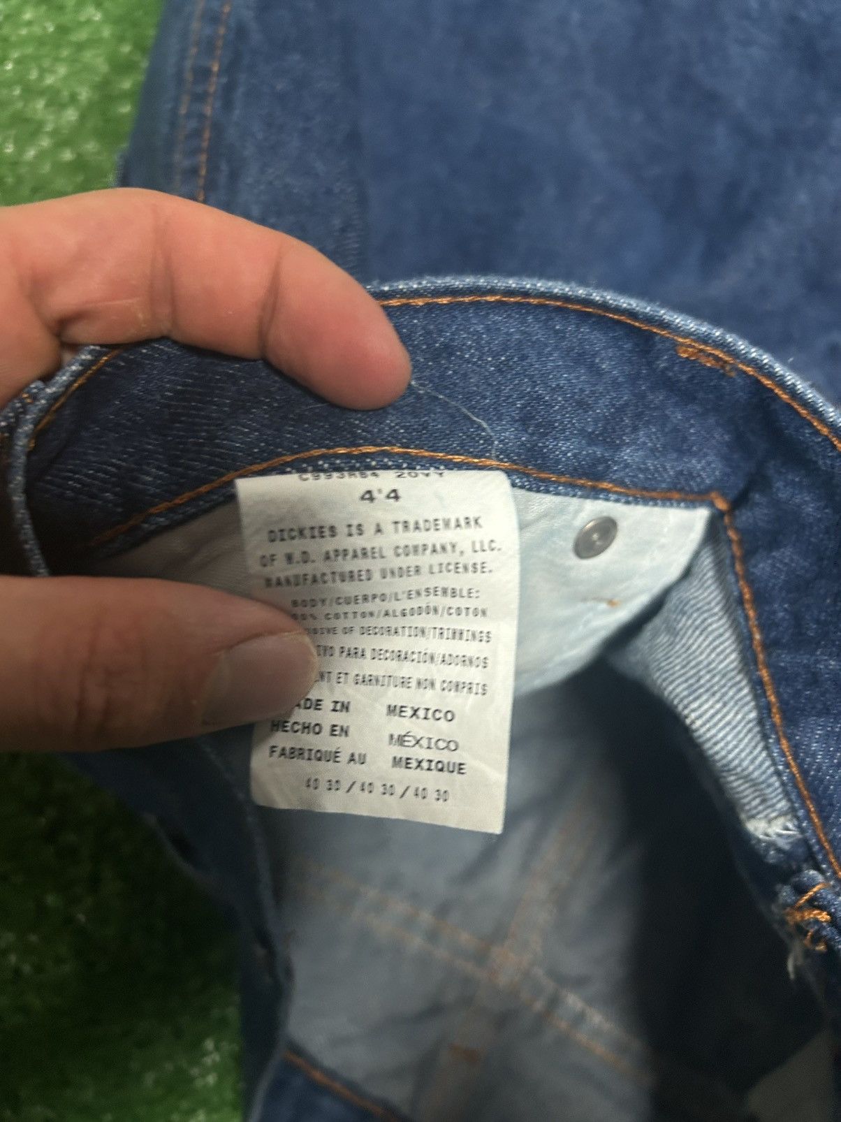 Dickies × Vintage Vintage dickies workwear jeans Size US 40 / EU 56 - 4 Thumbnail