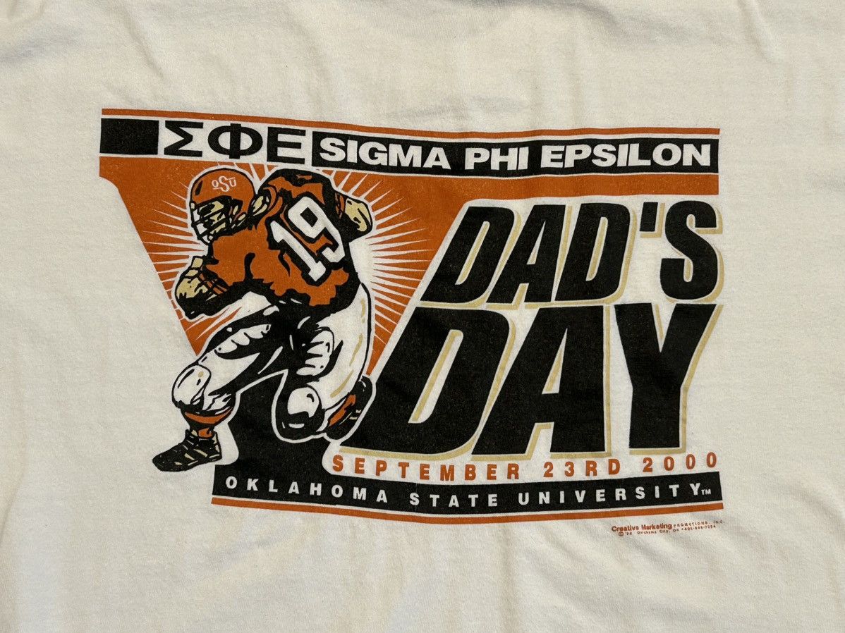 Hanes Vintage Oklahoma State Sigma Phi Epsilon Dad's Day T-Shirt Size US XXL / EU 58 / 5 - 1 Thumbnail
