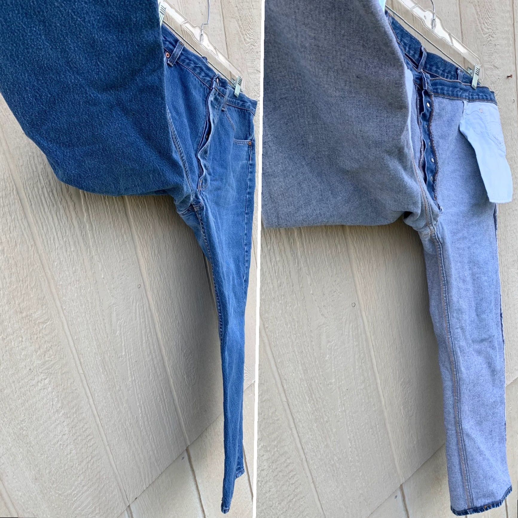 VINTAGE Levi's 501 jeans Button Fly Jeans Men Regular 42 Waist 38.5 Inseam 27 Blue Cotton Denim Made in USA 5-Pocket USA 90s?