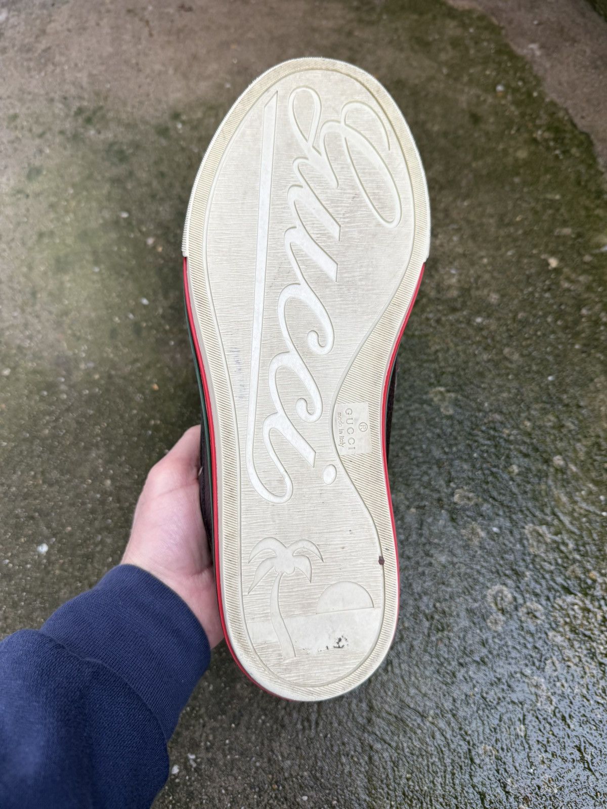 Gucci ✨Gucci✨ (259191) Leather shoes W/ leather laces Size U.S 9.5 Size US 9.5 / EU 42-43 - 14 Thumbnail
