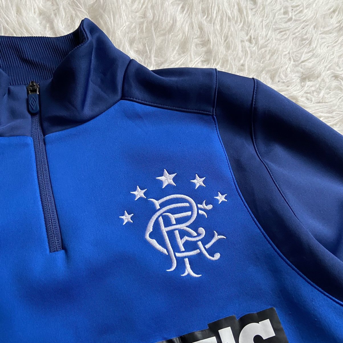 Umbro × Vintage 📌 Vintage Umbro Glasgow Rangers 2011/12 Jersey Longsleeve Size US M / EU 48-50 / 2 - 3 Thumbnail