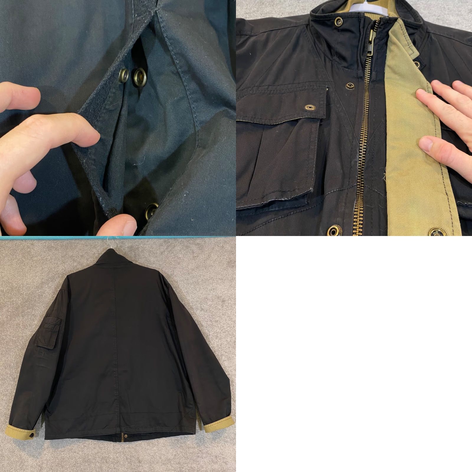 Carbon2Cobalt Carbon 2 Cobalt Jacket XL Black Chore Barn Military Utility Pockets Heavy Mens Size US XL / EU 56 / 4 - 8 Thumbnail