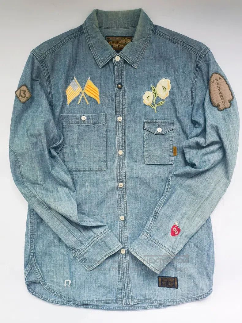 Neighborhood Neighborhood Long Sleeve Shirt Size US S / EU 44-46 / 1 - 1 Thumbnail