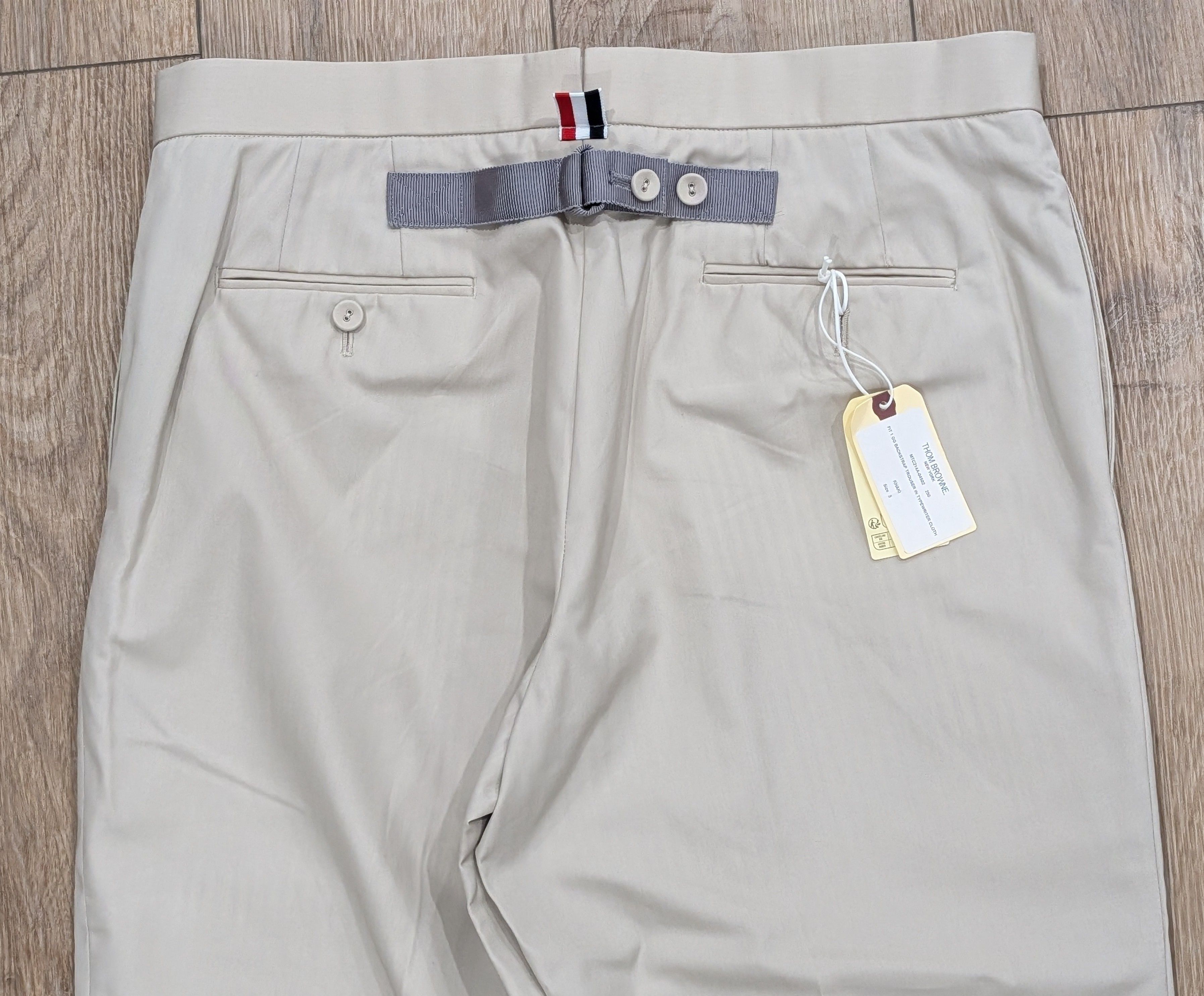 Thom Browne THOM BROWNE Typewriter Backstrap Trousers Pants 3 - Large Size US 34 / EU 50 - 5 Thumbnail