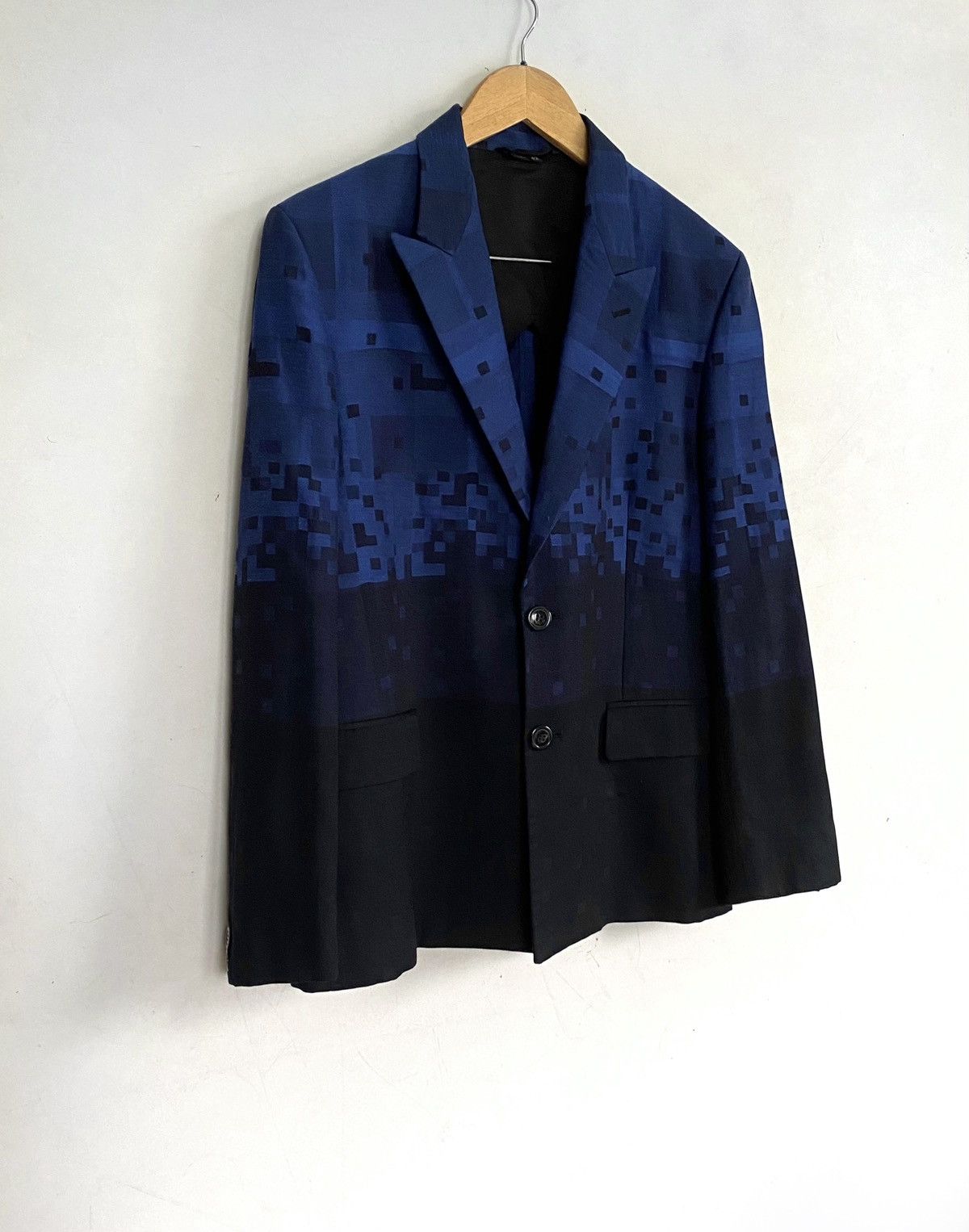 Vivienne Westwood 🔥SS2015 Vivienne Westwood Man “Pixelated” Blazer Jacket Navy Size US L / EU 52-54 / 3 - 7 Thumbnail