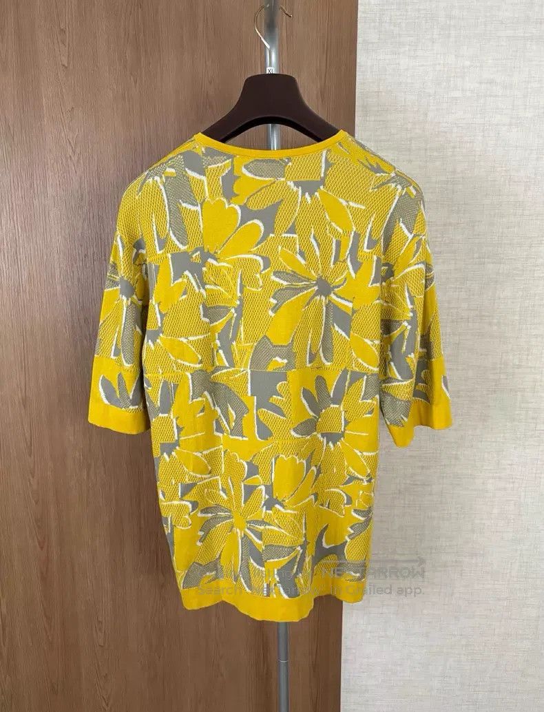Hermes Hermes Daisy Short Sleeve T-Shirt Size US L / EU 52-54 / 3 - 7 Thumbnail