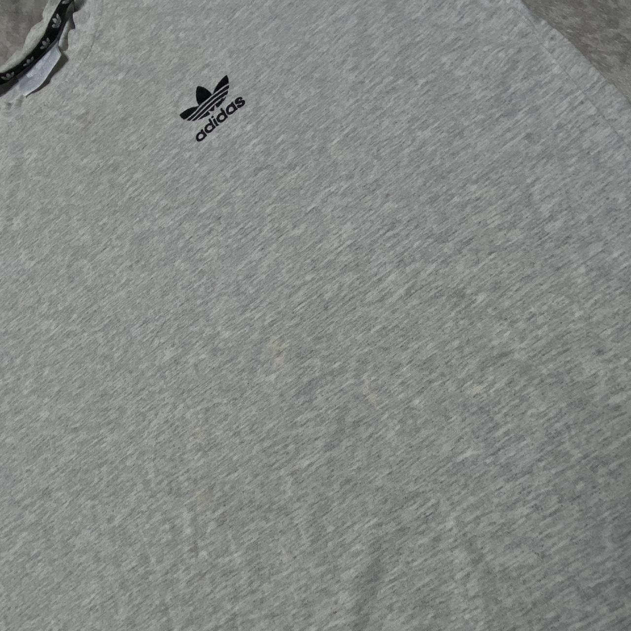 Adidas Grey Adidas T-shirt #AdidasTee Size US M / EU 48-50 / 2 - 2 Thumbnail