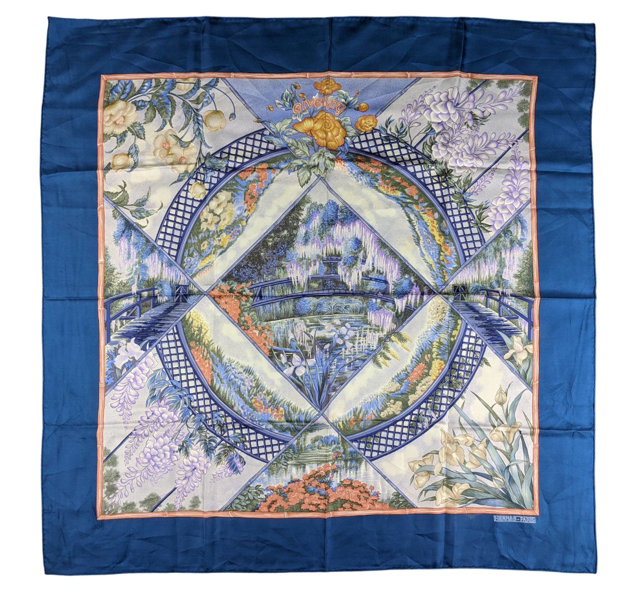 Hermes Hermes Giverny Silk Scarf Size ONE SIZE - 1 Thumbnail