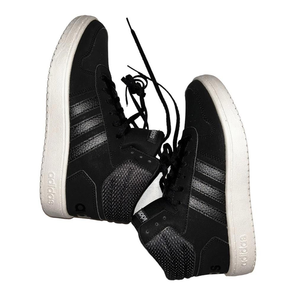 Adidas adidas l NWT Hoops 2.0 Mid Top Black Sneaker Size 7M/8W Size US 7 / EU 40 - 7 Thumbnail