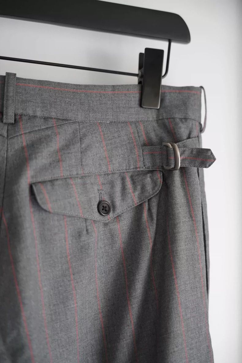 Yohji Yamamoto Yohji Yamamoto Yohji Yamamoto Gray Orange Stripe Suit Size US S / EU 44-46 / 1 - 7 Thumbnail